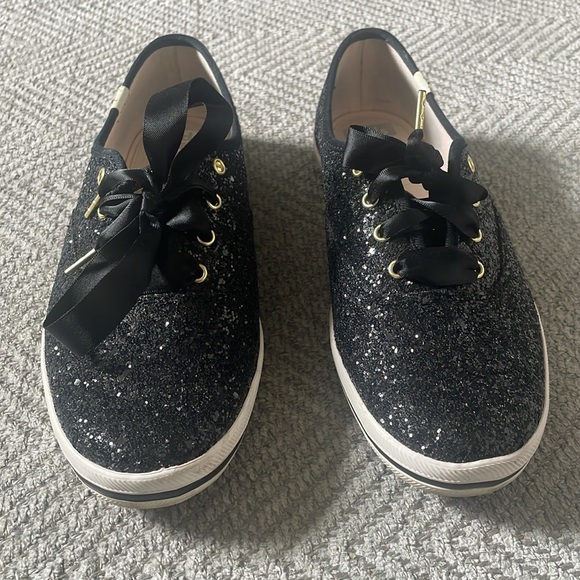 Kate Spade Keds glitter sneakers - Picture 3 of 12
